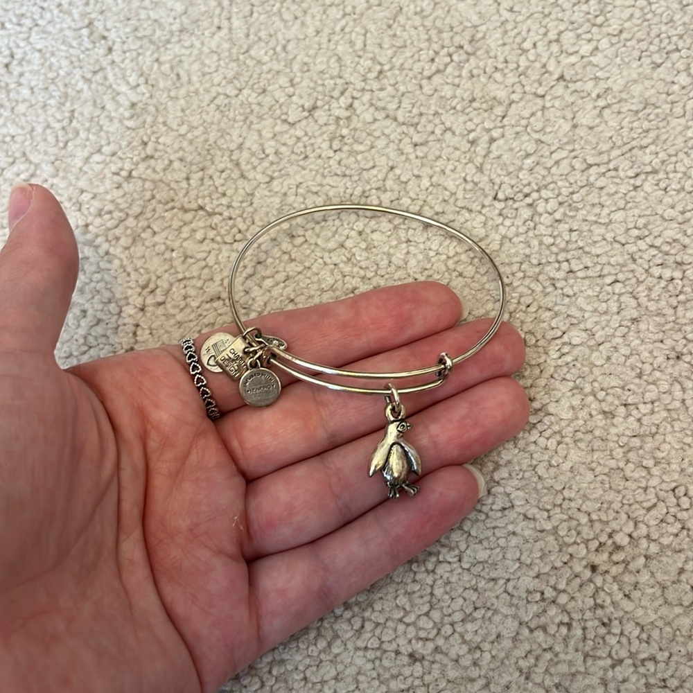 penguin alex and ani bracelet